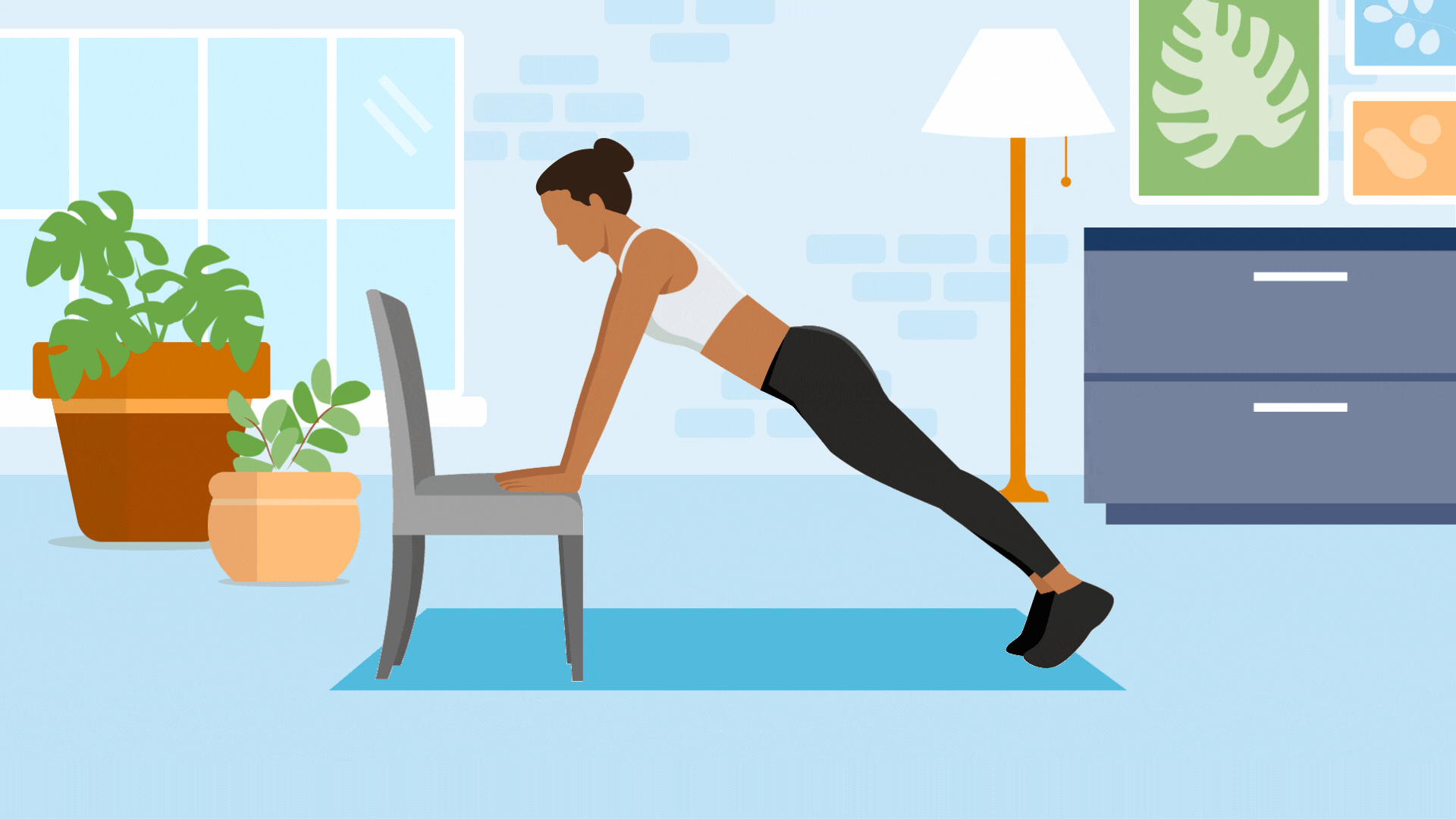 Pushup challenge and bodyweight workout