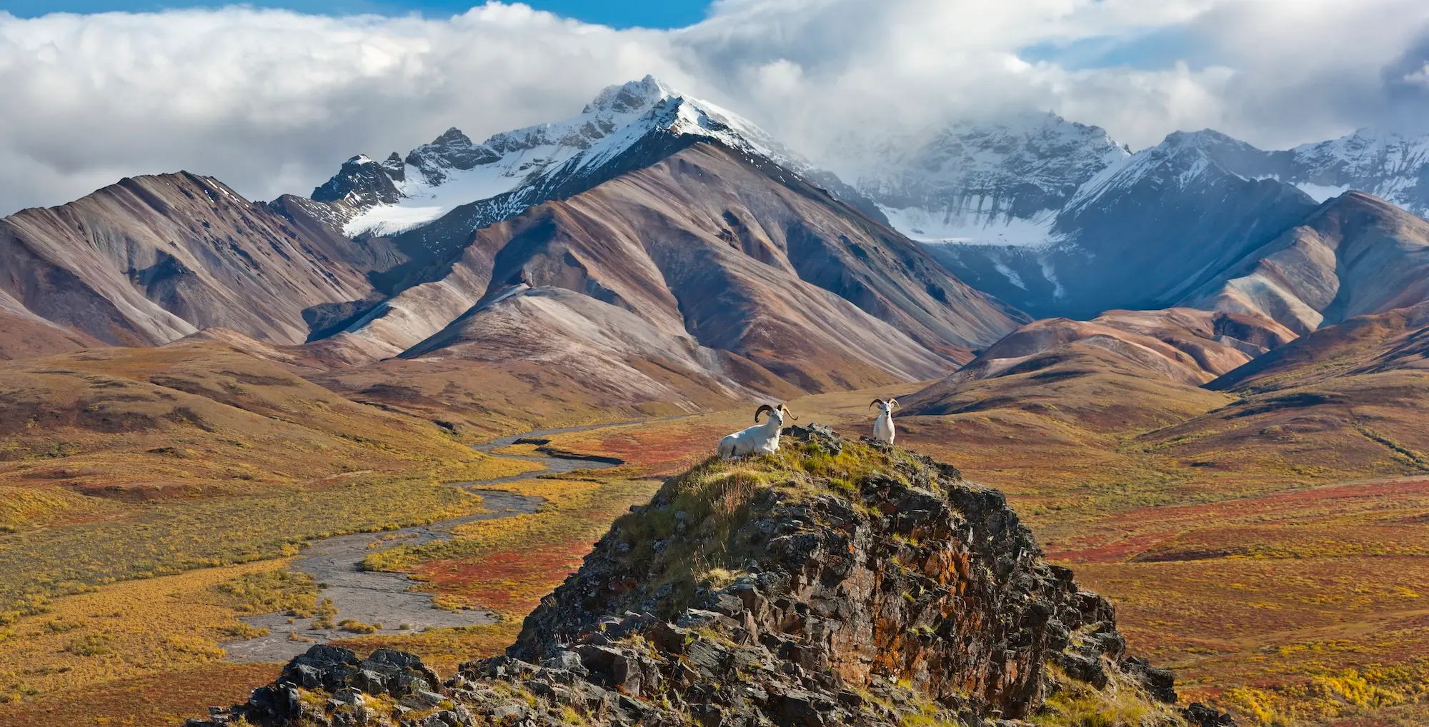 National park hiking trail