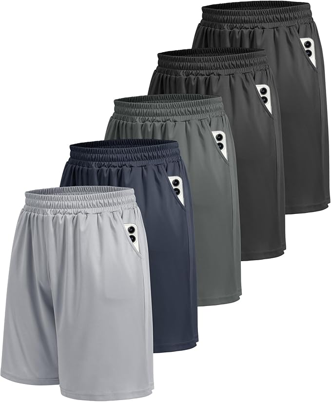 Training shorts for workouts and fitness