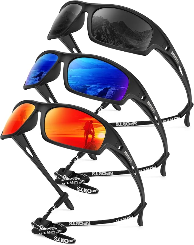 Running sunglasses for outdoor cardio and active training