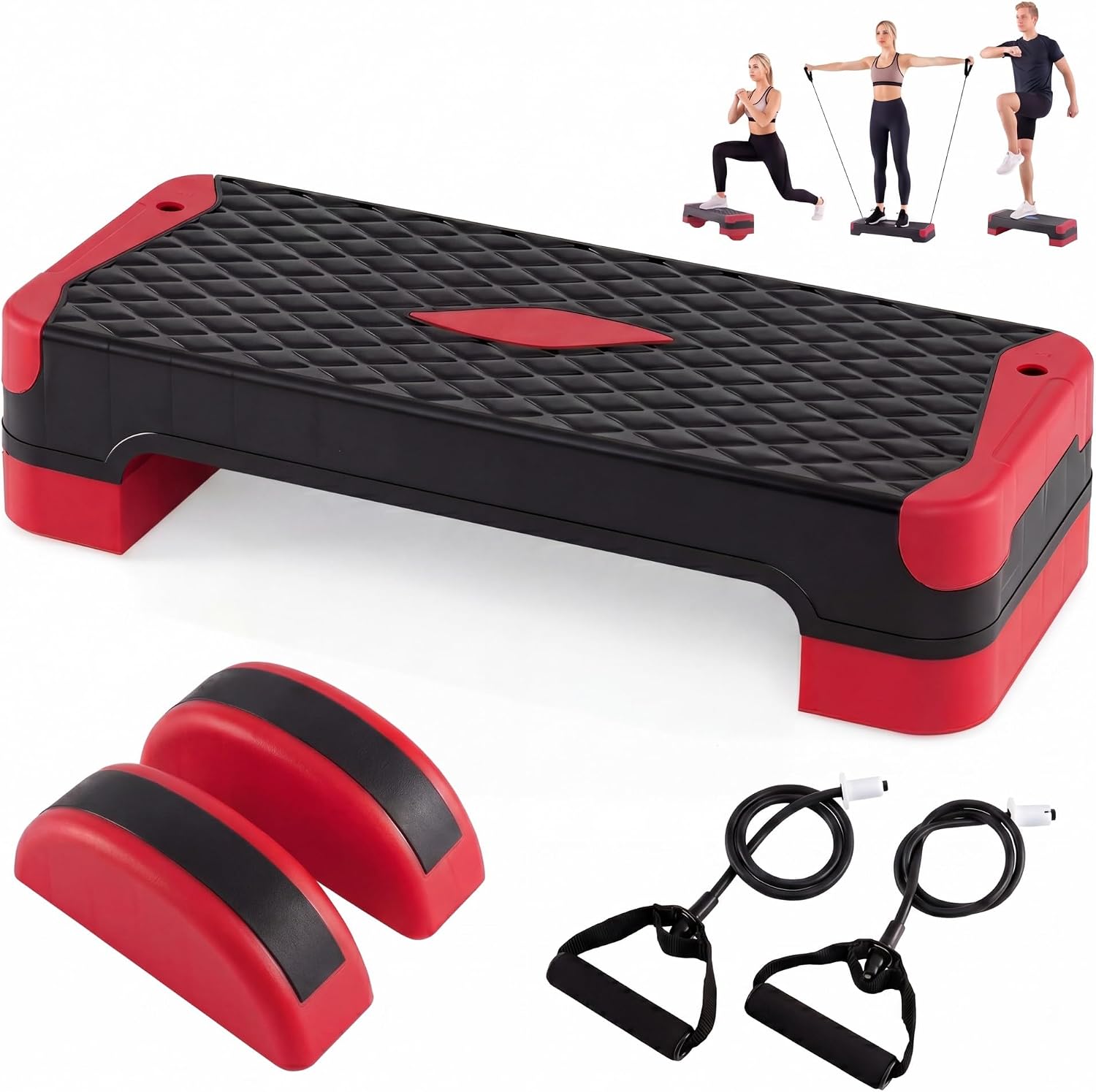 Exercise step platform for home cardio workouts