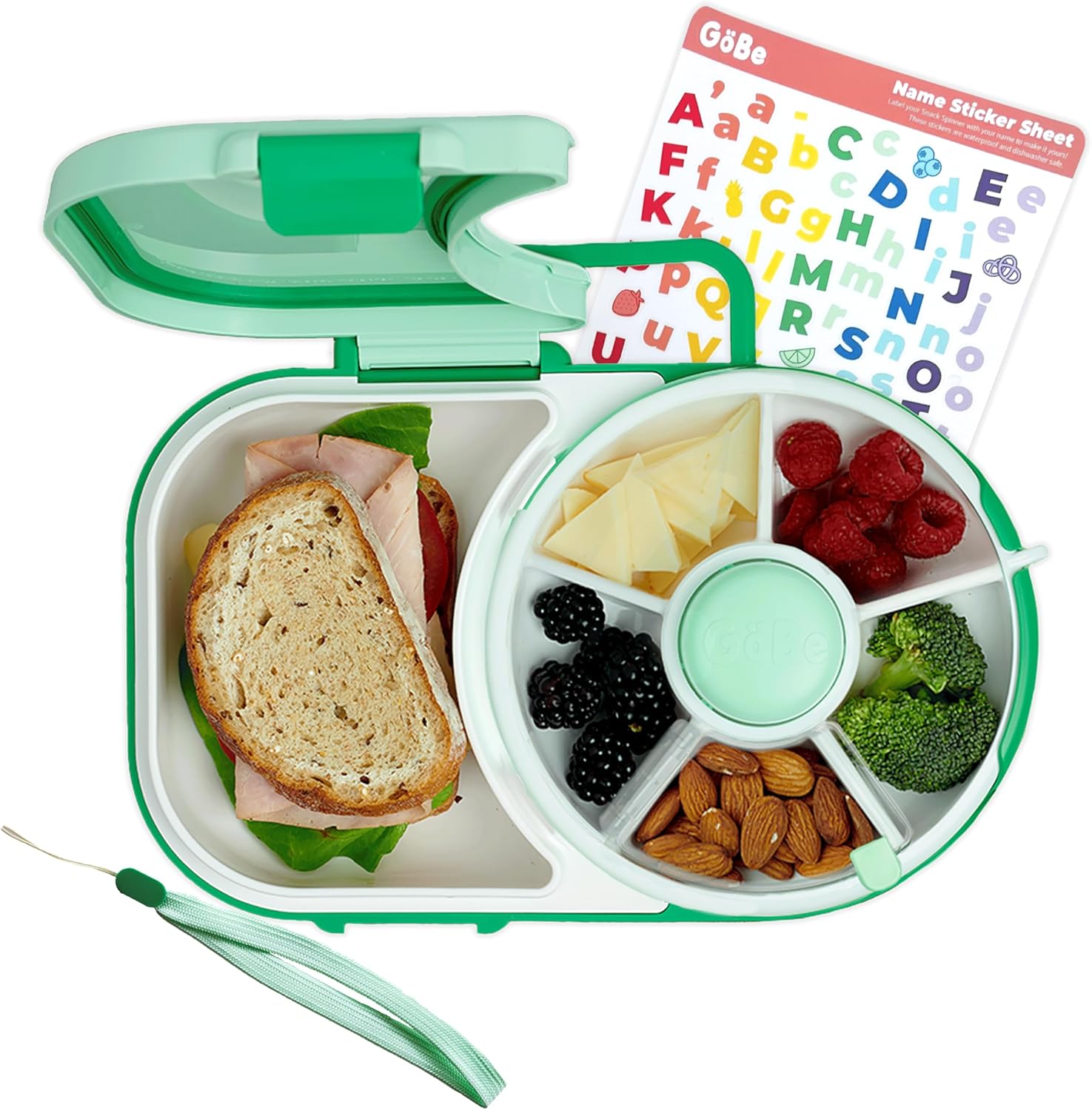Salad container for lunches and meal prep