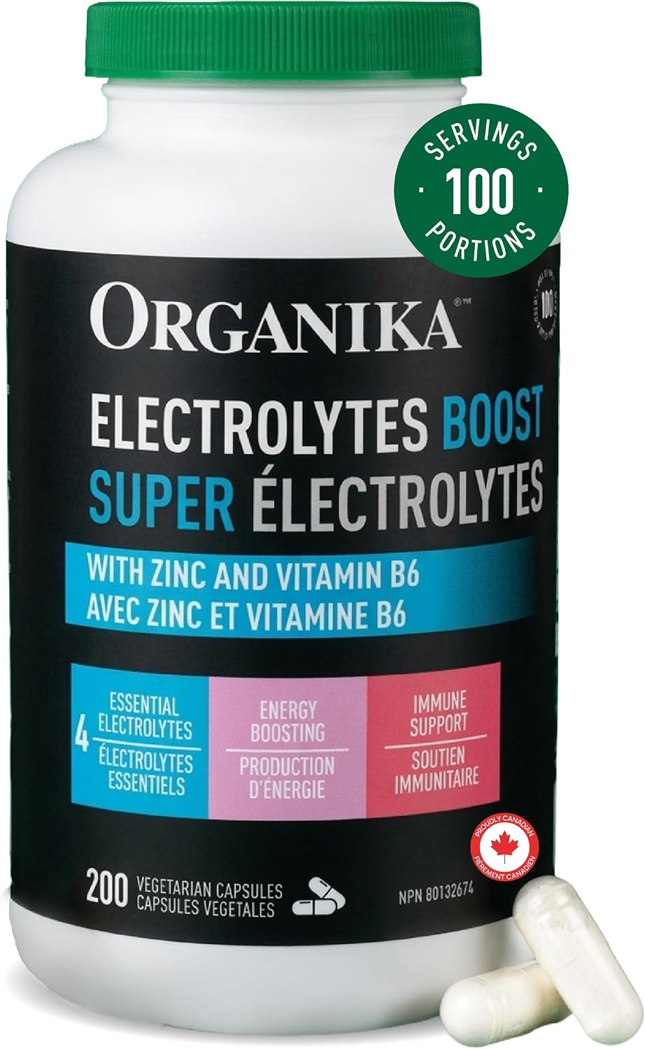 Electrolyte tablets for mixing with water