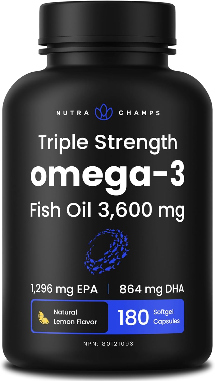 Omega-3 fish oil dietary supplement