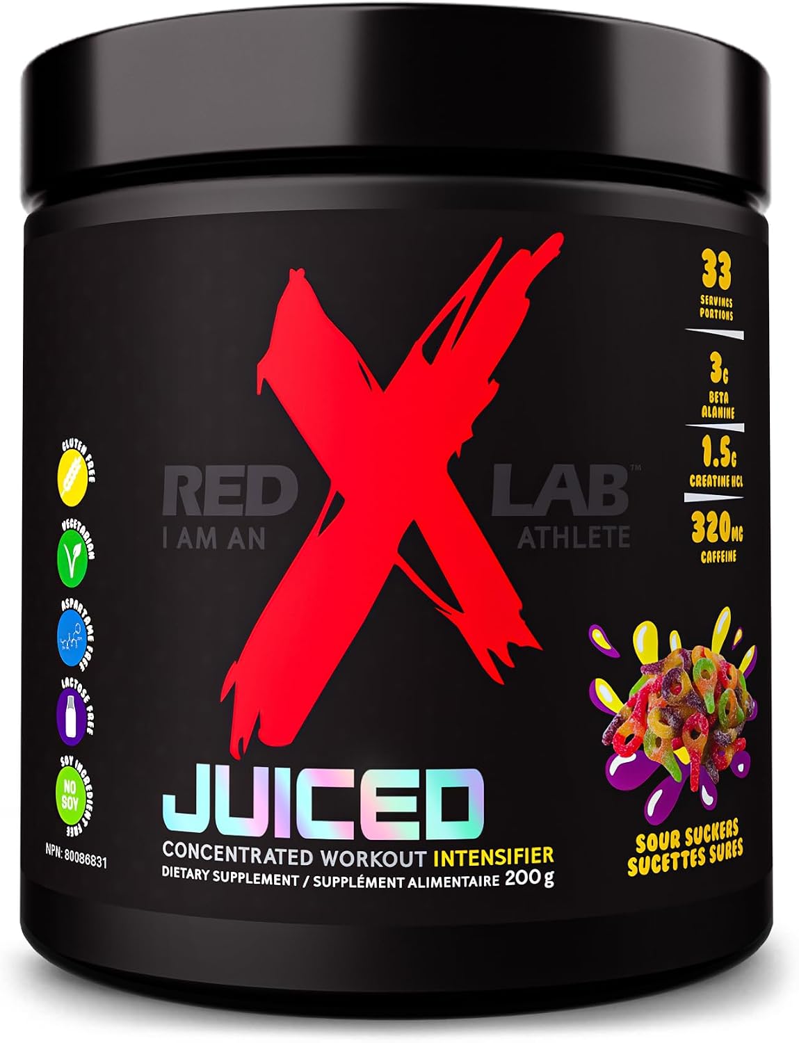 Pre-workout powder supplement