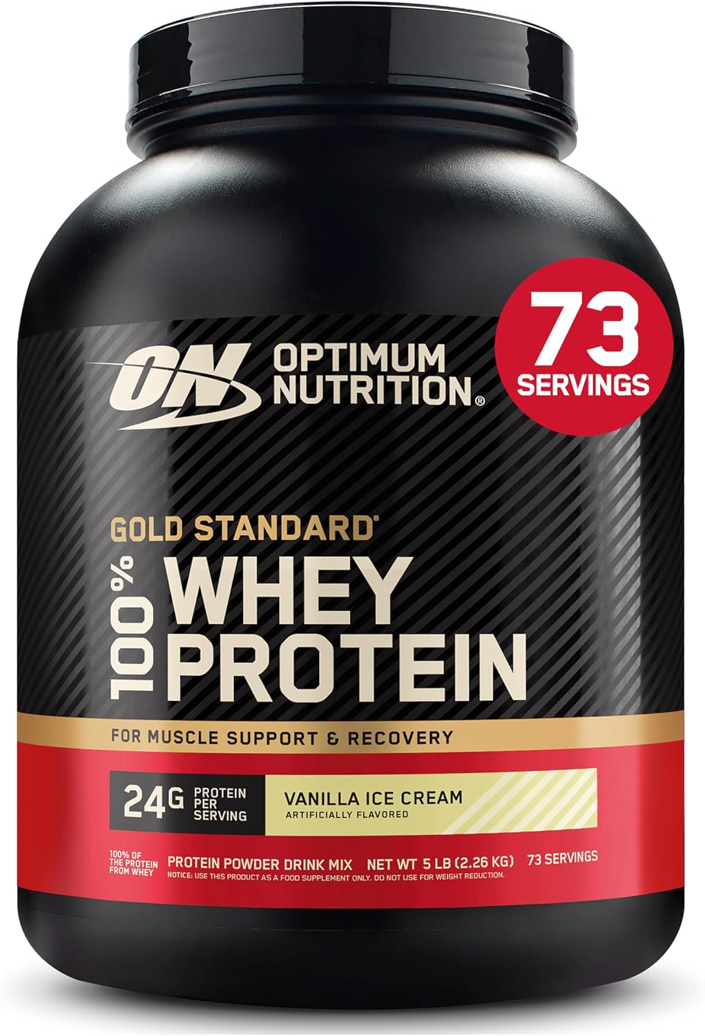 Whey protein powder supplement